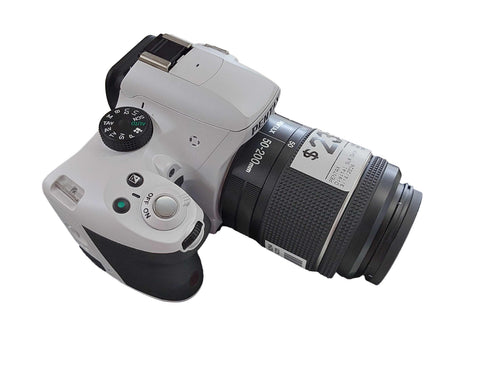 Pentax K-50 White Digital SLR Camera