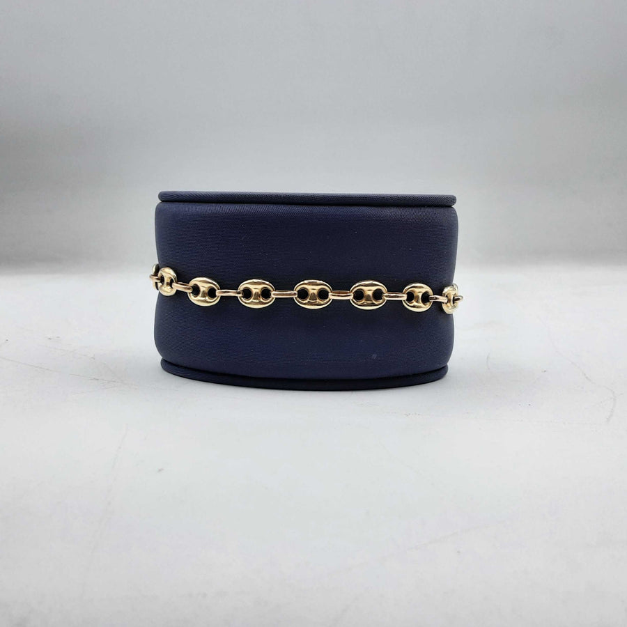 Cable Bracelet - Yellow Gold 10k (.417) 4.8 grams 8 inch