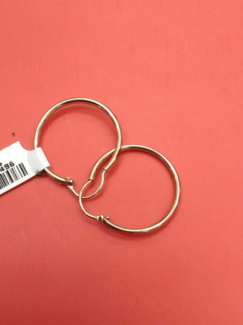 Hoop Earrings - Yellow Gold 10k (.417) 1.3 grams