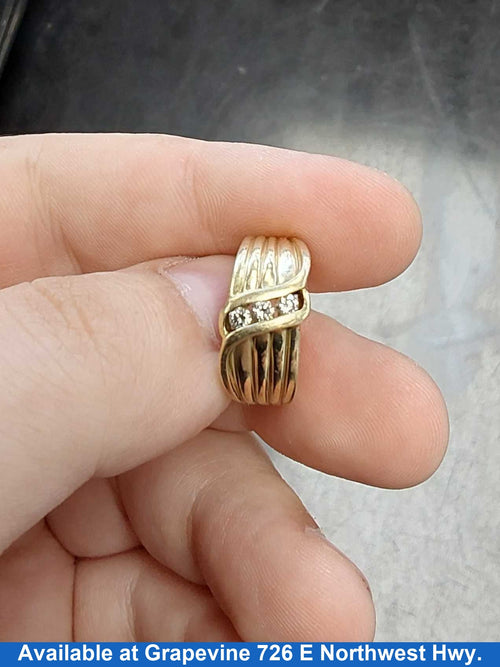Women's Ring - Yellow Gold 14k (.585) 6.7 grams Size 20