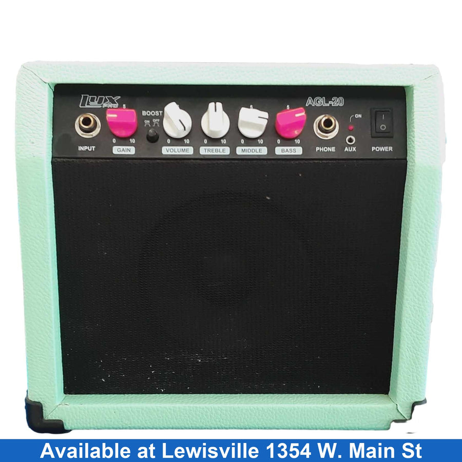 Lyxpro Agl-20 Green Guitar Amplifier