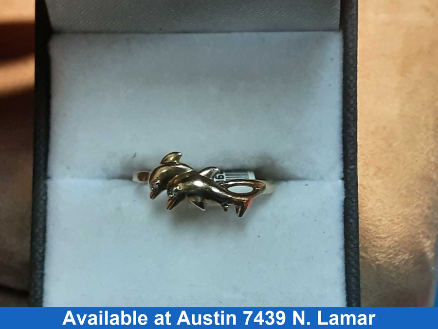 Women's Ring - Yellow Gold 10k (.417) 1.4 grams Size 20