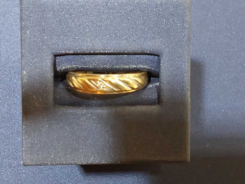 Women's Ring - Yellow Gold 10k (.417) 2.3 grams Size 7