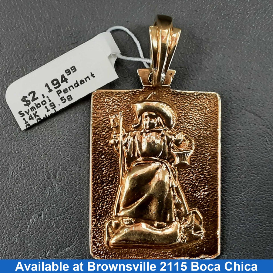 Symbol Pendant - Yellow Gold 14k (.585) 19.5 grams