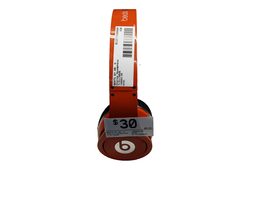 Beats By Dr. Dre 190003-00 Orange Stereo Headphone