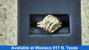Women's Ring - White Gold 14k (.585) 3.2 grams Size 7.5