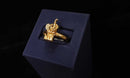 Women's Ring - Yellow Gold 14k (.585) 4.3 grams Size 8