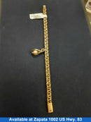 Cuban Link Bracelet - Yellow Gold 18k (.750) 15.6 grams 8 inch