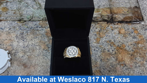 Men's Ring - Yellow Gold 14k (.585) 10.5 grams Size 10.5