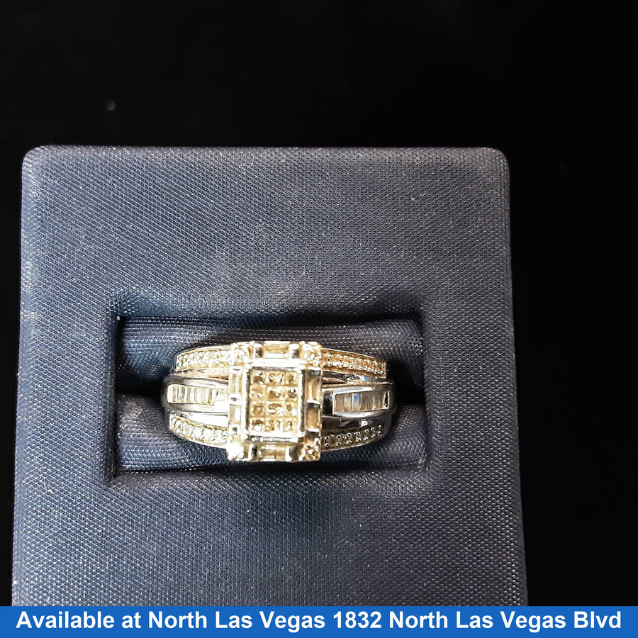 Women's Ring - White Gold 10k (.417) 4.5 grams Size 7