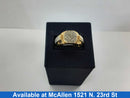 Men's Ring - Yellow Gold 10k (.417) 5.7 grams Size 10