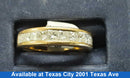 Men's Ring - Yellow Gold 10k (.417) 4.6 grams Size 7.5