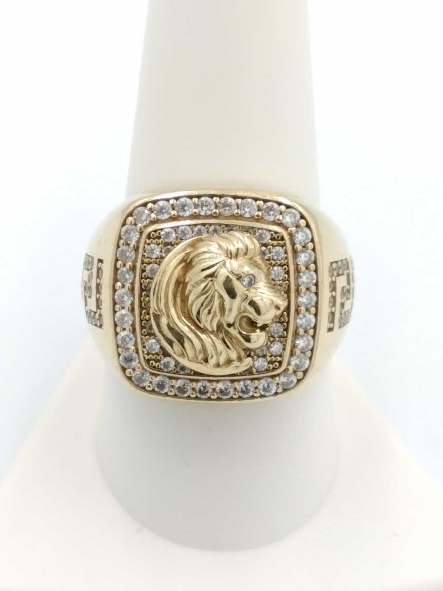 Men's Ring - Yellow Gold 10k (.417) 7.6 grams Size 9