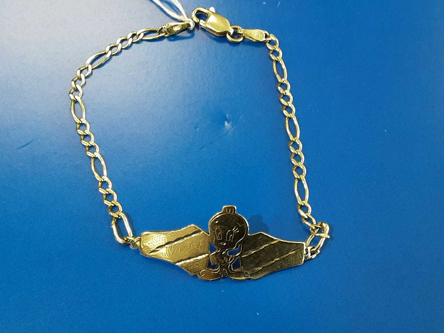 Bracelet - Yellow Gold 14k (.585) 4 grams 3 inch
