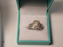 Ring - Wedding Set - Silver 4.8 grams Size 20