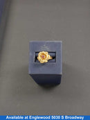 Women's Ring - Yellow Gold 14k (.585) 6.3 grams Size 6.5