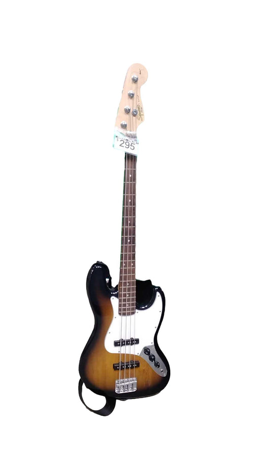 Squire Jbass Black Electric Bass Guitar