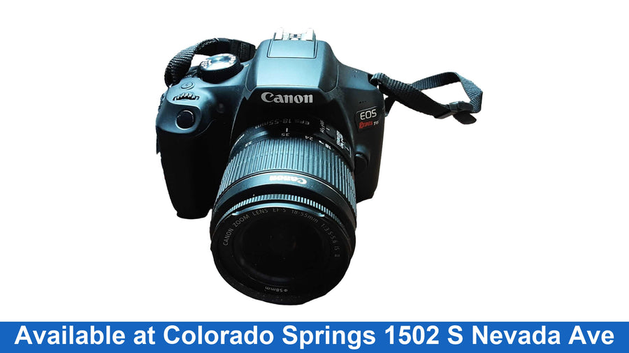 Canon Ds126621 Black Digital SLR Camera