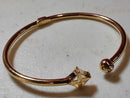 Bangle Bracelet - Yellow Gold 14k (.585) 6.3 grams 7 inch
