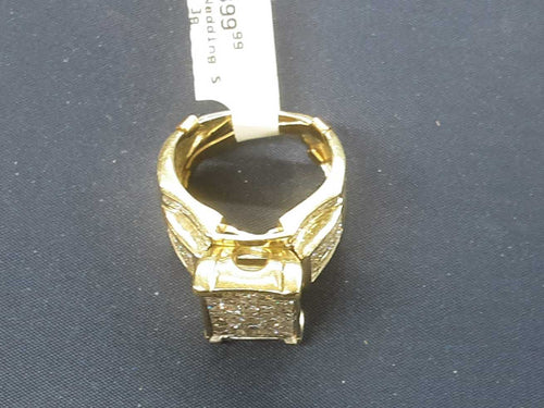 Ring - Wedding Set - Yellow Gold 14k (.585) 14.3 grams Size 5