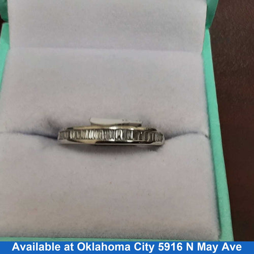 Ring - Wedding Band - White Gold 14k (.585) 2.3 grams Size 20