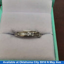 Ring - Wedding Band - White Gold 14k (.585) 2.3 grams Size 20