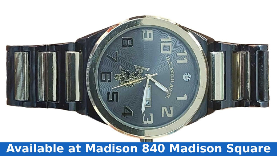 U.s. Polo Assn. 0725 Black Regular Watch