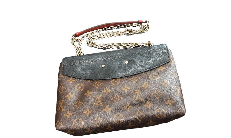 Louis Vuitton Saint Placid Monogram Brown Purse / Handbag