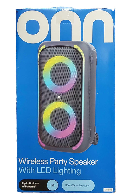 Onn 100094813 Gray Floor Speaker