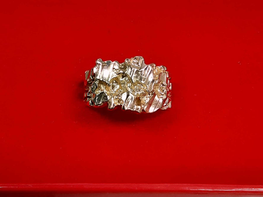 Men's Ring - Yellow Gold 10k (.417) 6 grams Size 7