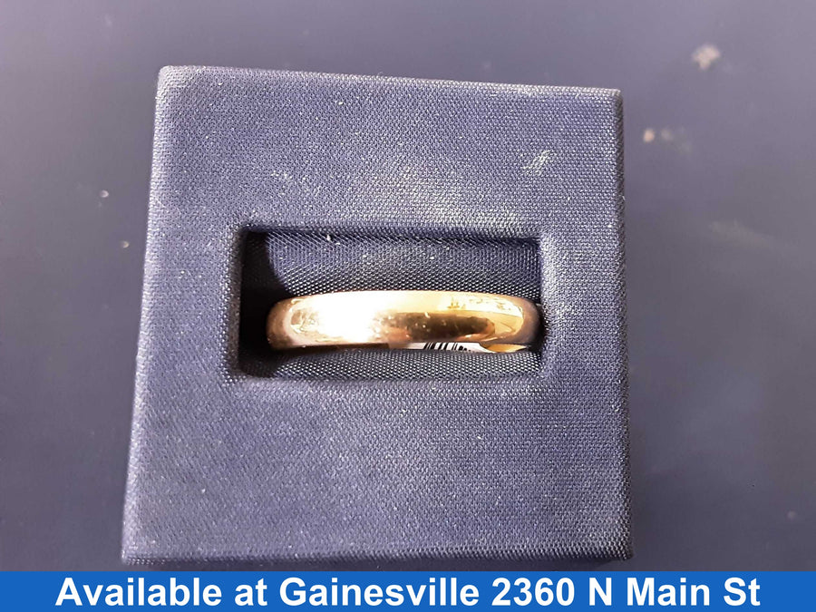 Ring - Wedding Band - Yellow Gold 14k (.585) 6 grams Size 11.5
