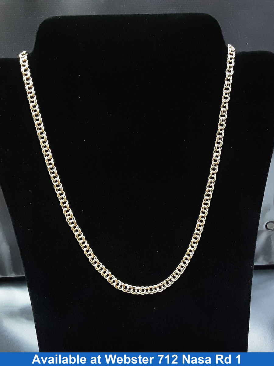 Cuban Link Chain - Yellow Gold 10k (.417) 11.6 grams 20 inch