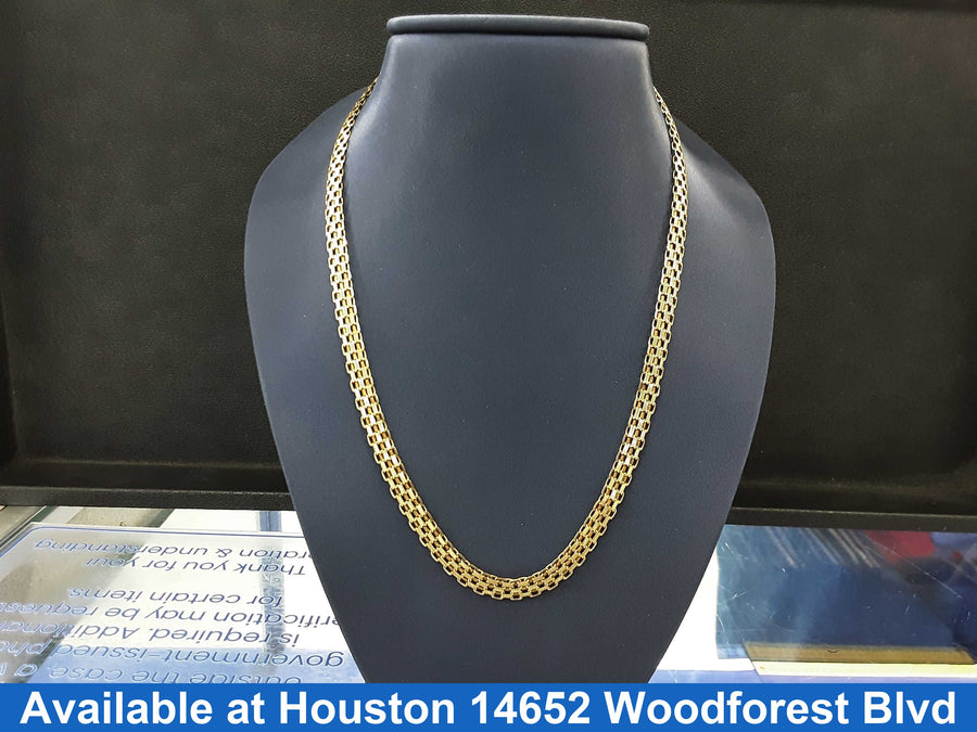 Chain - Yellow Gold 14k (.585) 13.7 grams 22 inch