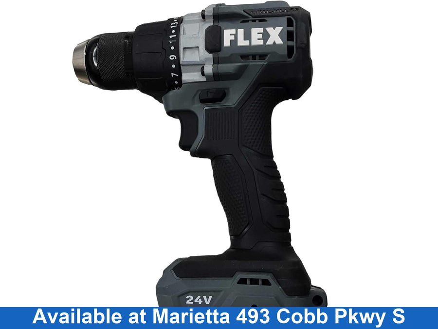 Flex Flex 24v Gray Cordless Impact Drill
