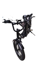 Urlife Tcrfd031305yy Black Powered Bike Scooter