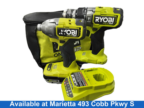 Ryobi Pblhm101 Green Cordless Hammer Drill