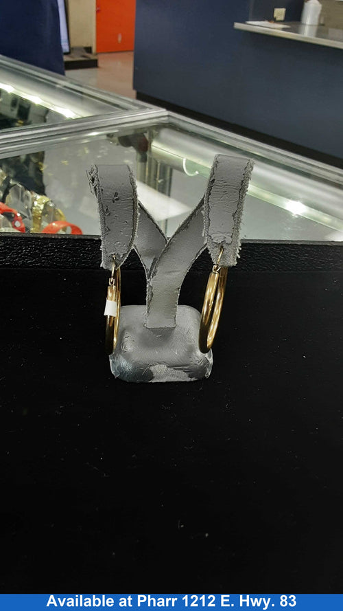 Bangle Earrings - Yellow Gold 10k (.417) 3.1 grams