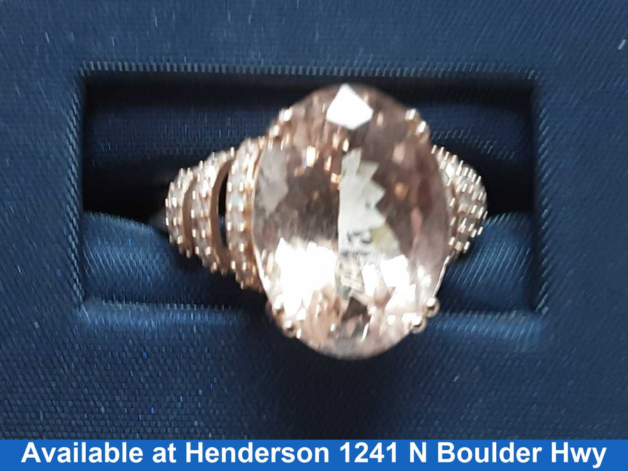 Women's Ring - Yellow Gold 10k (.417) 3.6 grams Size 20