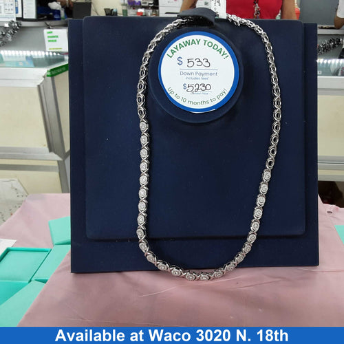 Chain - White Gold 14k (.585) 28.8 grams 18 inch