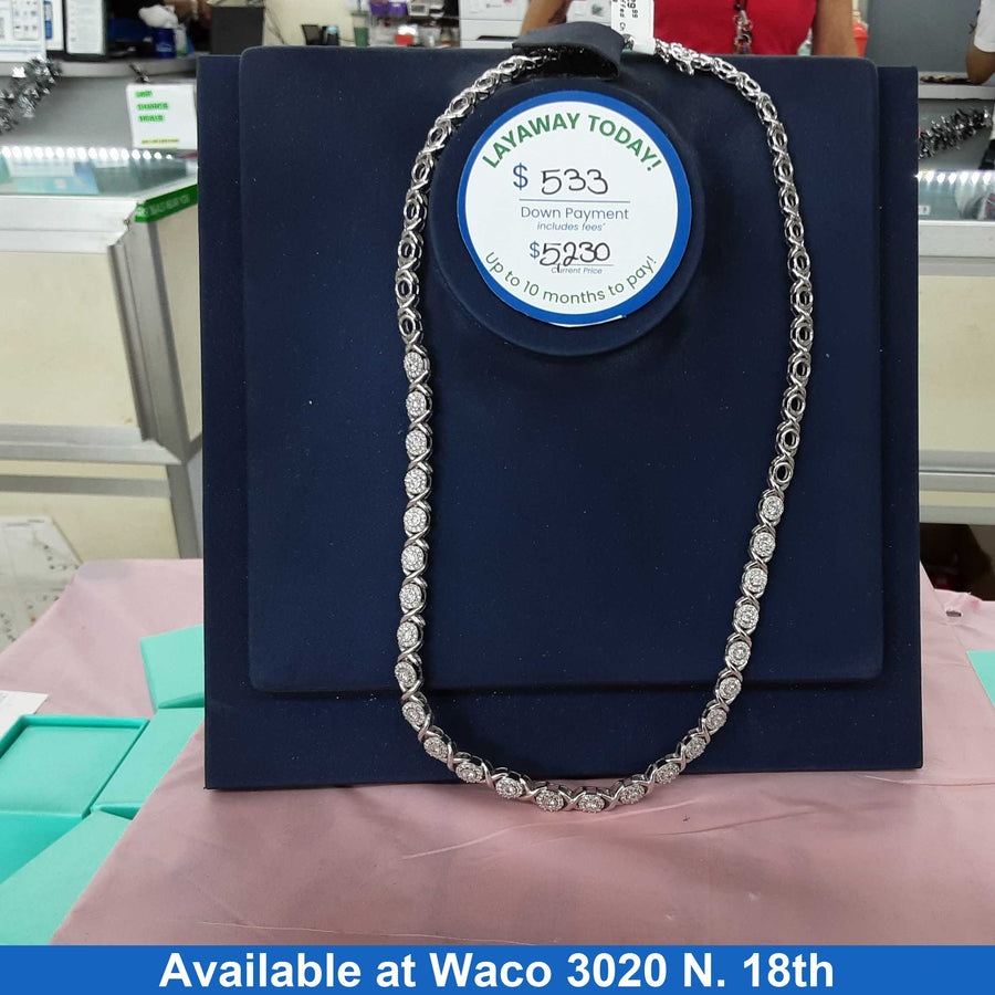 Chain - White Gold 14k (.585) 28.8 grams 18 inch