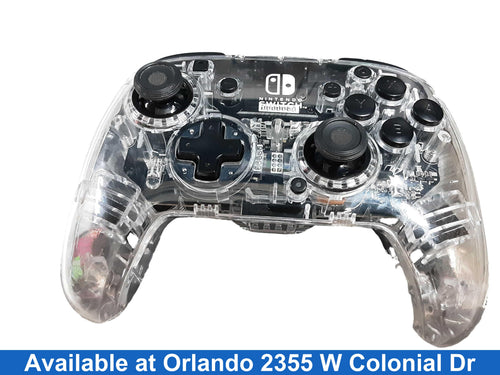 Nintendo Clear Gaming Controller