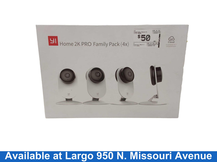 Yi Home 2k Pro Family Pack White