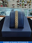 Snake Bracelet - Yellow Gold 14k (.585) 9.6 grams 7 inch