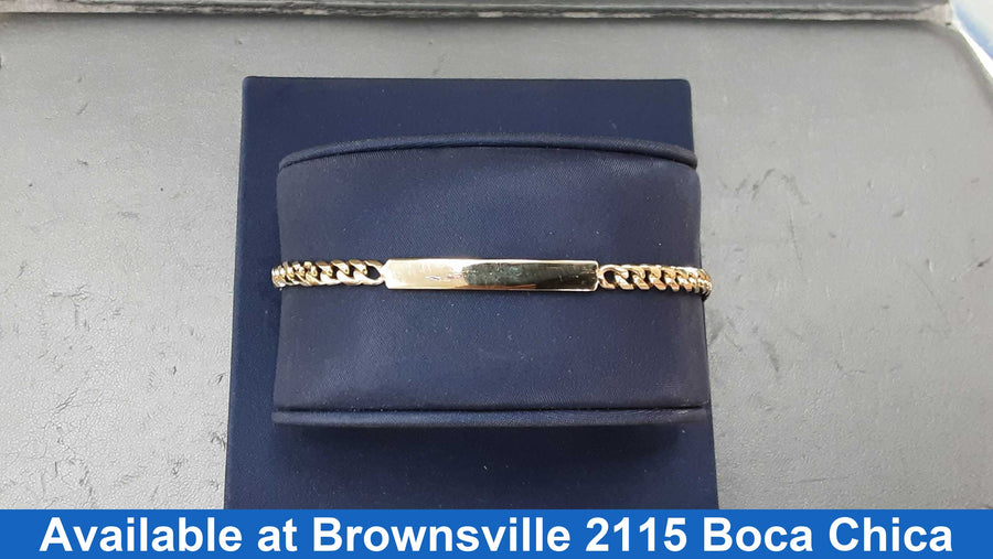 ID Bracelet - Yellow Gold 14k (.585) 6.4 grams 6 inch