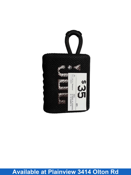 Jbl G03j Black Portable Speaker