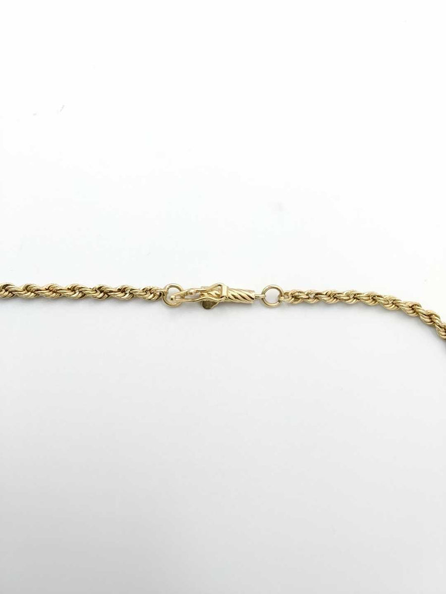 Rope Chain - Yellow Gold 14k (.585) 11.9 grams 24 inch