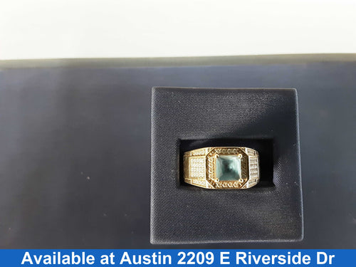 Men's Ring - Yellow Gold 10k (.417) 6.2 grams Size 10