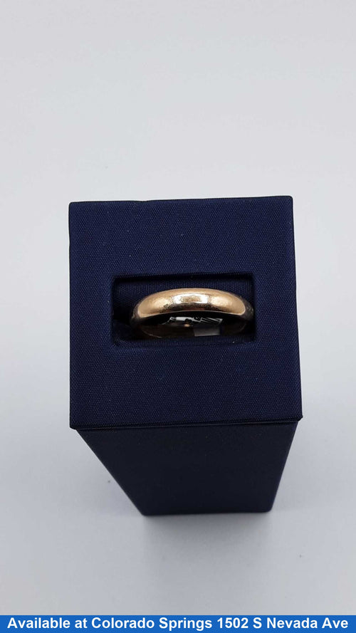 Ring - Wedding Band - Yellow Gold 14k (.585) 6.2 grams Size 10