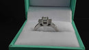 Women's Ring - Solitaire - White Gold 14k (.585) 3 grams Size 6