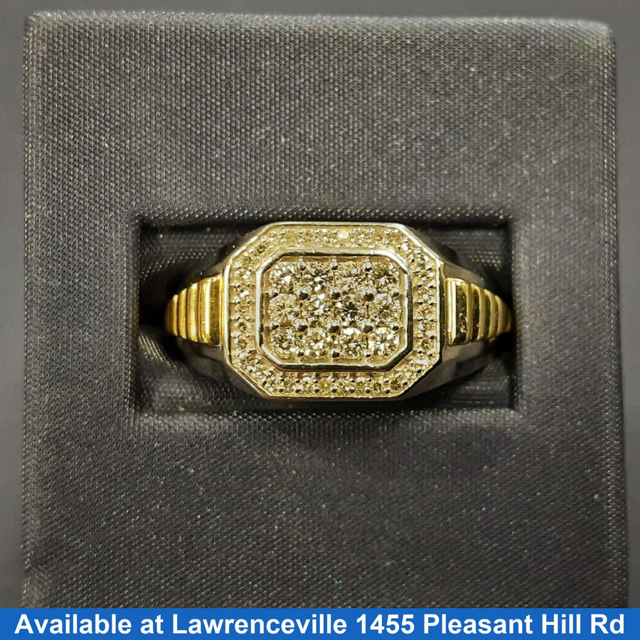 Men's Ring - Yellow Gold 14k (.585) 7 grams Size 8